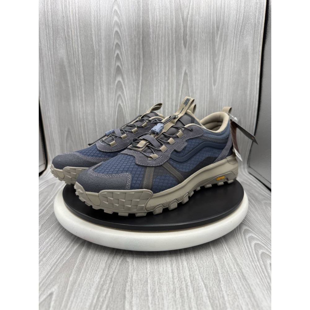 VANS Crosspath XC Mens Size 11.5 Steel Shadow Gray Blue Vibram Hiking Shoes NEW